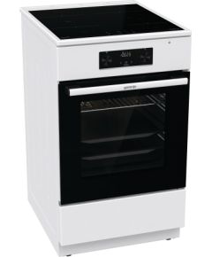 Gorenje Cooker GEIT5C60WPG Hob type Induction, Oven type Electric, White, Width 50 cm, Grilling, 70 L, Depth 59.4 cm