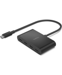 Belkin AVC018BTBK interface hub USB Type-C 10000 Mbit/s Black