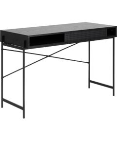 Письменный стол ANGUS 110x50xH75см, черный