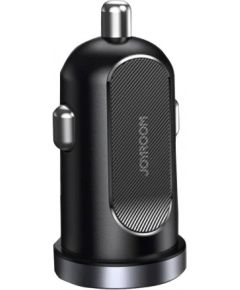 Car charger Joyroom C-A09, 2x USB QC3.0 30W (black)