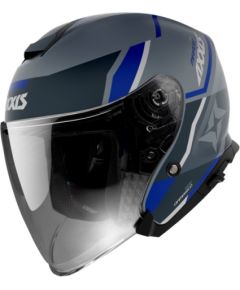 Axxis Helmets, S.a CASCO AXXIS OF504SV MIRAGE SV DAMASKO D7 AZUL MATE XL