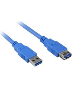 Sharkoon USB 3.0 extension cable blue 1,0m