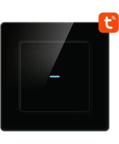 Smart Light Switch WiFi Avatto N-TS10-B1 1 Way TUYA (black)