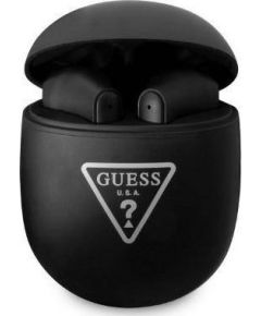 Bezvadu austiņas Guess Bluetooth GUTWST82TRK TWS +black Triangle Logo standard