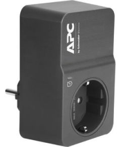 APC Home/Office SurgeArrest 1 Outlet 230V, Black, Germany / PM1WB-GR