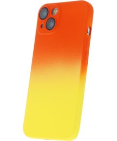 Fusion Neogradient 1 case silikona aizsargapvalks Apple iPhone 11 oranžs dzeltens