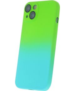 Fusion Neogradient 3 case silikona aizsargapvalks Oppo Reno 8T 4G zaļš zils