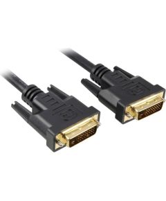 Sharkoon Adapter DVI-D -> DVI-D (24+1) black 2m