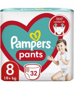 Pampers Pants 19kg+, size 8-XXXLARGE, 32pcs