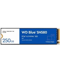 Western Digital Blue SN580 M.2 250 GB PCI Express 4.0 TLC NVMe