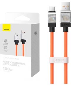 Cable USB do USB-C Baseus CoolPlay 100W 1m (orange)