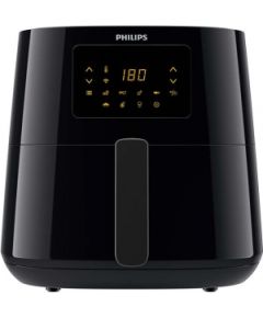 Philips Essential HD9280/70 fryer Single 6.2 L 2000 W Deep fryer Black, Silver