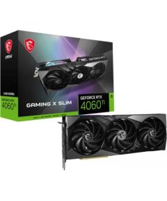 MSI GEFORCE RTX 4060 Ti GAMING X SLIM 16G graphics card NVIDIA 16 GB GDDR6