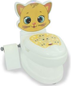 Jamara My Little Toilet Cat, Potty (White/Multicolored)