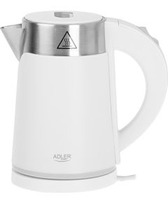 Adler AD 1372 Balta Elektriskā tējkanna 0.6L 800W