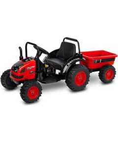 Toyz TOYZ-7141 traktors, sarkans Vienvietīgais bērnu elektromobilis