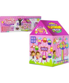 Import Leantoys Funfair House Tent for Kids Pink