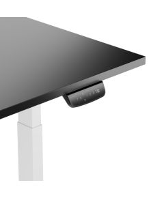 Height Adjustable Table Up Up Bjorn White, Table top M Black