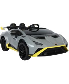 Lean Cars Lamborghini STO DRIFT Bērnu elektriskā automašīna, pelēks
