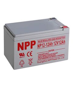 Akumulators 12 V 12 Ah T2(F2) Pb AGM NPP