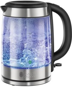 Russell Hobbs 21600-57 electric kettle 1.7 L 2200 W Stainless steel, Transparent