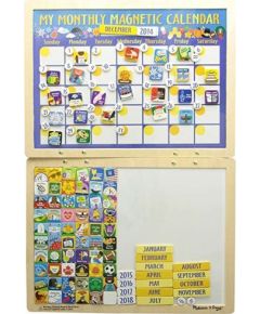 Melissa And Doug Melissa&Doug Magnetic Calendar Art.13788 Magnētu kalendārs