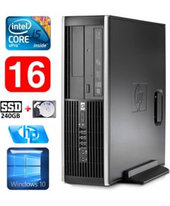 HP 8100 Elite SFF i5-650 16GB 240SSD+1TB DVD WIN10