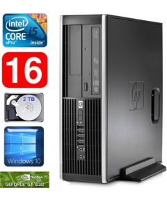 HP 8100 Elite SFF i5-650 16GB 2TB GT1030 2GB DVD WIN10