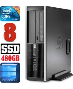 HP 8100 Elite SFF i5-650 8GB 480SSD DVD WIN10