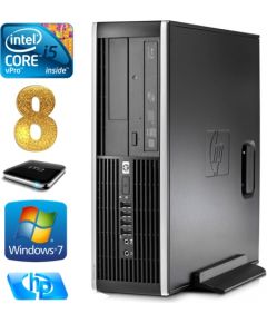 HP 8100 Elite SFF i5-650 8GB 1TB DVD WIN7Pro