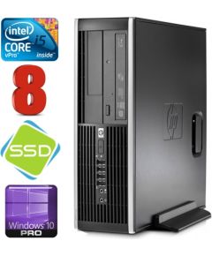 HP 8100 Elite SFF i5-650 8GB 120SSD DVD WIN10Pro