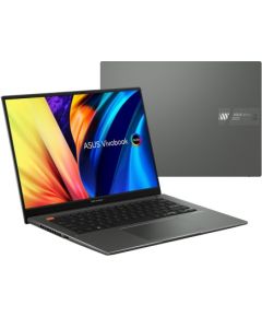 ASUS VivoBook S5402ZA-IS74 notebook i7-12700H 36.8 cm (14.5") 2.8K Intel® Core™ i7 12 GB DDR4-SDRAM 512 GB SSD Wi-Fi 6E (802.11ax) Windows 11 Home Black New Repack/Repacked