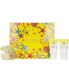 Versace Yellow Diamond Giftset 50ml EDT + 50ml Showe Gel + 50ml Body Lotion