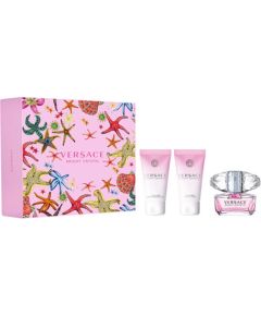 Versace Bright Crystal Giftset 150ml (EDP + Shower Gel + Body Lotion)