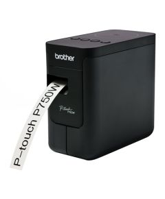 Brother PT-P750W galda uzlīmju printeris (Wi-Fi, NFC, USB, 3.5-24mm,ar strāvas adapteri)