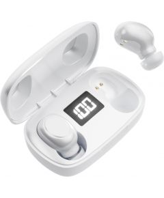 Platinet wireless earbuds Mist, white  (PM1020W)