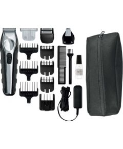 Wahl 09888-1216 beard trimmer Black, Stainless steel