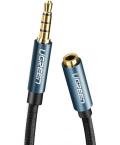 AUX jack audio extender 3.5 mm UGREEN AV118, 0,5m (blue)