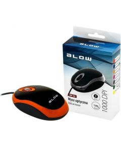 Optical mouse BLOW MP-20 USB orange