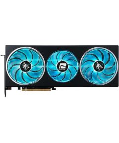 Power Color Graphics card PowerColor Radeon RX 7700 XT Hellhound 12GB OC GDDR6