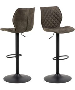 Bāra krēsls NAOMI 45.5x50.5xH116cm melns/antracīta