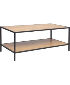 Kafijas galds HEDVIG 100x50xH40cm oša/melns