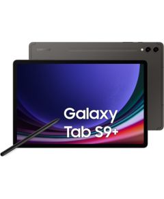 Samsung Galaxy Tab S9+ SM-X810N 256 GB 31.5 cm (12.4") Qualcomm Snapdragon 12 GB Wi-Fi 6 (802.11ax) Android 13 Graphite