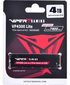 SSD Patriot Viper VP4300L M.2 PCI-Ex4 NVMe 4TB