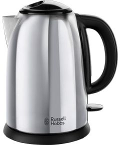 Russell Hobbs Victory electric kettle 1.7 L 2400 W Black, Stainless steel