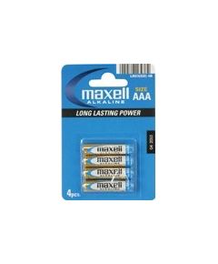 Maxell Battery Alkaline LR-03 AAA 4-Pack Single-use battery