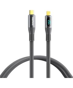 Cable USB-C-lightning Remax Zisee, RC-C031, 20W (grey)