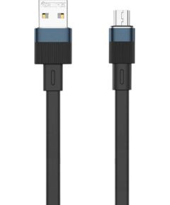 Cable USB-micro USB Remax Flushing, RC-C001, 1m (black)