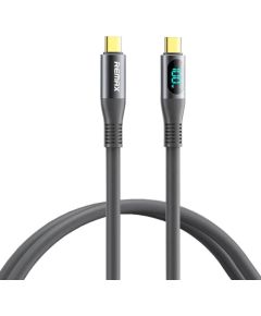 Cable USB-C USB-C Remax Zisee, RC-C032, 1,2m, 100W, (grey)
