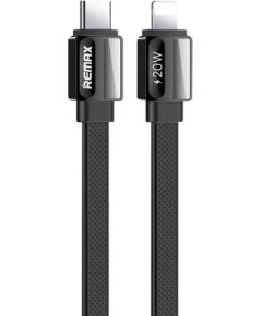 Cable USB-C-lightning Remax Platinum Pro, RC-C050, 20W (black)